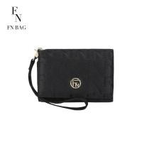 ราคา FN BAG NEW CLASSIC 6 KIMBER กระเป๋าสตางค์พับกลาง กระเป๋าสตางค์ 3 พับ Wallet 1308 24081 (15003766691)