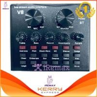 ราคา igootech เครื่องผสมสัญญาณเสียง มิกเซอร์ มิกเซอร์ ขนาด Audio Mixer Audio Interfaces Karaoke Sound Card Digital Effects Net Red Live Streaming Audio Interface with 12 Electric Sounds 12 Sound Effects 3