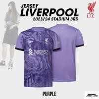 ราคา Liverpool Football Club ลิเวอร์พูล เสื้อบอล เสื้อเชียร์ LFC Supporter Jersey Liverpool ฤดูกาล 2023 24 S23SP03 1090 (21151765650)