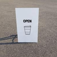 ราคา ป้ายตั้ง 1 หน้า OPEN แก้ว ป้ายเปิดตั้งพื้น ป้ายตั้งพื้น หน้าร้าน คาเฟ่ ร้านอาหาร ร้านค้า (9951703754)