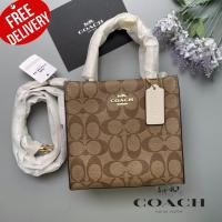 ราคา กระเป๋าถือ กระเป๋าสะพาย COACH Mini Cally Crossbody In Colorblock Signature Canvas (17284252503)