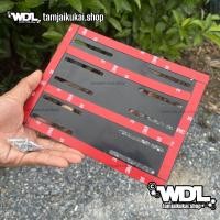 ราคา ใหม่ล่าสุด กรอบทะเบียนมอเตอร์ไซค์ไฟฟ้า ไร้ขอบ กรอบป้ายทะเบียนรถมอเตอร์ไซค์ แบบเปลือย 3Mแท้เต็มแผ่น ไม่หลุดแน่นอน (20012724577)