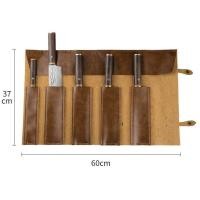 ราคา มีดญี่ปุ่น กระเป๋าหนัง ชุดมีดญี่ปุ่นเกรดพรีเมียม5ชิ้น กระเป๋าหนังวัว ชุดมีดครัวญี่ปุ่น J56 (21112688492)