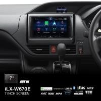 ราคา Alpine ใหม่ หน้าจอรถยนต์ iLX W670E YU09533A01 หน้าจอขนาด7 นิ้ว 2DIN มีบลูทูธ รองรับ Apple CarPlay Android Auto (21186584253)