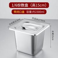 ราคา ภาชนะบรรจุสแตนเลสพร้อมฝาปิดสำหรับร้านชานมกล่องใส่ผลไม้กล่องใส่ไข่มุกกล่องใส่แยมผงน้ำแข็งวัสดุเล็กๆตักผลไม้ (20034534118)