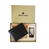 ราคา Pierre Cardin ปีร์แอร์ การ์แดง ชุดของขวัญ กระเป๋าธนบัตร เข็มขัดหัวออโต้ Pierre Cardin Giftset wallet belt รุ่น G23 WB E พร้อมส่ง ราคาพิเศษ (21093034100)