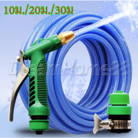 ราคา ชุดสายยาง 4หุนพร้อมหัวฉีดน้ำข้อต่อไม่ต้องประกอบ พร้อมใช้งานสายยางรดน้ำ4หุน1 2เเถมหัวฉีด สายยาง4หุนยาว 10ม 15ม 20ม 30ม (21256985272)