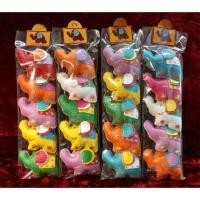 ราคา พวงกุญแจ ช้างหนัง พวงกุญแจช้าง 5ตัว ของฝากไทย ที่ระลึกฝากชาวต่างชาติ (11510003485)