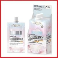 ราคา ลอรีอัล ไกลโคลิค ไบรท์ โกลว์อิ้ง เดย์ครีม เอสพีเอฟ 17 Loreal Glycolic Bright Glowing Cream Day SPF17 7ml x 6 (16454908846)