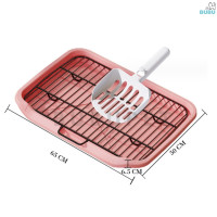 ราคา BUBU PET ห้องน้ำสุนัข ถาดรองฉี่สุนัข แถม พลั่ว ขนาดใหญ่ ถาดรองฉี่ ถาดฝึกฉี่สุนัข ห้องน้ำสำหรับสัตว์เลี้ยง (20257393826)