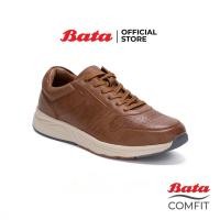 ราคา Bata Comfit บาจา คอมฟิต รองเท้าคัทชู รองเท้าลำลองเพื่อสุขภาพ รองเท้า Slip on สำหรับผู้ชาย รุ่น Cantrell สีน้ำตาล 8214071 (15572379442)