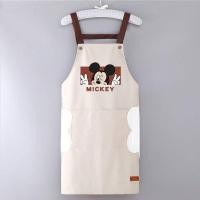 ราคา ผ้ากันเปื้อนกันน้ำmickey poohเนื้อผ้าผ้าดี เเบบสวมคอตัวHมีกระเป๋าหน้าเเละผ้าเช็ดมือ (19176935710)