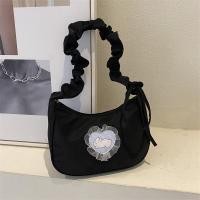 ราคา Chaichaishop พร้อมส่ง ? ? ? ? ? ? ? ? กระเป๋าสะพายไหล่ ปักลายกระต่ายหัวใจ น่ารักมาก สายย่น รูดปรับสายผูกเปนโบว์ แมทช์ง่าย (20888965053)