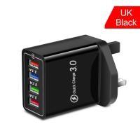 ราคา พอร์ต USB 4พอร์ต24W แบบหัวชาร์จเร็ว3 1A ที่ชาร์จความเร็วสูง QC3 0 (19478685145)
