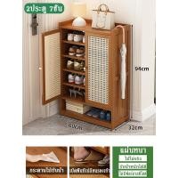ราคา LT 120cm ประตูตาข่าย ระบายอากาศ ตู้เก็บรองเท้า 4 3 2 ประตู ชั้นวางรองเท้า ตู้รองเท้า ตู้ใส่รองเท้า ตู้วางรองเท้า Shoe Organisers (20446595941)