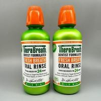ราคา TheraBreath น้ำยาบ้วนปาก สูตรปราศจากแอลกอฮอล์ 24 Hour Fresh Breath นำเข้าจากอเมริกา (20682370652)