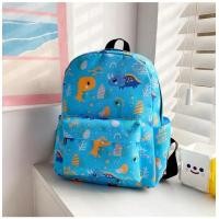 ราคา กระเป๋าเป้สะพายหลังสำหรับเด็กกระเป๋านักเรียนลายไดโนเสาร์สีรุ้งกระเป๋าของเล่นเด็กอนุบาลน่ารักหลากสี (21171020315)