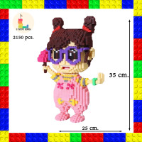 ราคา เลโก้นาโน บล็อคตัวต่อ เลโก้การ์ตูน Arale อาราเล่ โนริมากิ กัสจัง แบบเฟือง ของเล่น ของตกแต่ง ของขวัญ สินค้าพร้อมจัดส่ง (20956109827)
