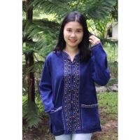 ราคา เสื้อหม้อฮ่อมพื้นเมืองลายปัก สินค้าลายใหม่ งานปักมือ ซักไม่หดค่ะ (20019706638)