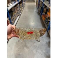 ราคา ชามแก้ว ชามสลัด 3ขา ผลิตจากแก้วเนื้อใส เกรดพรีเมี่ยม ใช้ใส่ อาหาร ผัก ผลไม้ ของไหว้ได้ 2 สี ใส ทอง (18539733908)