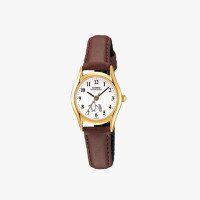 ราคา ประกันร้าน CASIO นาฬิกาข้อมือผู้หญิง รุ่น LTP 1094Q 7B6RDF S Standard Brown (7690156891)