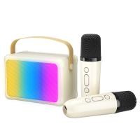 ราคา Portable Wireless and Bluetooth Speakers with Mickaraoke speaker with Wilreless Microphones and Led Lights for Home Party Birthday Gifts for Boys Girls Karaoke Machine for Kids (20682187533)