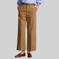 ราคา Sale Polo Ralph Lauren กางเกงผู้หญิง Pants Chino Wide Leg Pant รุ่น WMPOPNTNDL20053 สีน้ำตาล (20853861209)