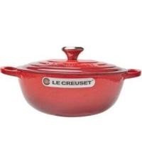ราคา LE CREUSET ของแท้ กระทะเหล็กหล่อเคลือบสีดำ 26 ซม กระทะมัมมี่ทอด (20698948938)
