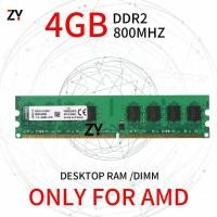 ราคา เพียง AMD 4GB DDR2 PC2 6400U 800MHz 1 8V DIMM RAM หน่วยความจำสำหรับเดสก์ท็อปสำหรับ King Ston (18561543869)