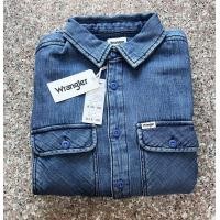 ราคา จัดโปร WRANGLER เสื้อเชิ้ตผู้ชาย ทรงโอเวอร์ไซส์ ใส่สบาย ของแท้ (17145217144)