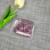 ราคา พร้อมส่ง ตลับคอนแทคเลนส์ กล่องคอนแทคเลนส์ใส พร้อมอุปกรณ์ Contact lens box set (20849579951)