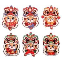 ราคา 6ชิ้นซองจดหมายสีแดงตรุษจีน2024ปีมังกรกระเป๋าสตางค์ซองจดหมายสีแดงนำโชคกระเป๋าสร้อยราศีมังกรอุปกรณ์ปีใหม่ (21205080898)