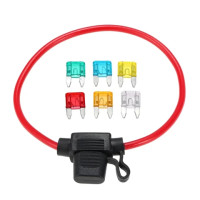 ราคา Mini fuse holder Mini fuse 5A กระบอกฟิวส์เล็ก พร้อม ฟิวส์เล็กขนาด 5 แอมป์ (18763892425)