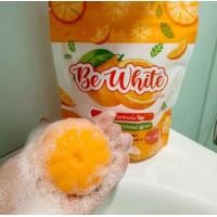 ราคา Be white Orange Whitening Soap สบู่ บีไวท์ส้ม แท้ (20834510349)