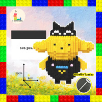 ราคา เลโก้นาโน บล็อคตัวต่อ เลโก้การ์ตูน คิตตี้ Sanrio มายเมโลดี้ ชินนาม่อน คุโรมิ แบบเฟือง ของเล่น ของตกแต่ง ของขวัญ สินค้าพร้อมจัดส่ง (20623667256)