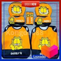 ราคา หุ้มเบาะรถยนต์ ลายแมวการ์ฟิลด์สีส้ม เบาะนั่งดำ ผ้าปักลายอย่างดี ใส่แล้วสวยมาก (20717004495)