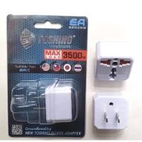 ราคา Toshino ปลั๊กแปลง 2 ขาแบน รับไฟ 3500W รุ่น EA-E