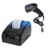 ราคา 58MM เครื่องปริ้นใบเสร็จ Thermal Receipt Printer เครื่องปริ้นใบเสร็จ สลิปรุ่นUSB Blutooth เครื่องปริ้นGrabfood loyverse POS เครื่องปริ้นใบเสร็จพกพา เครื่องพิมพ์ความร้อน แบบไม่ใช้หมึก พิมพ์เร็ว (212975