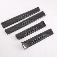 ราคา 4ชิ้น คาร์บอนไฟเบอร์ BYD Dolphin 2023 สคัพเพลทคาร์บอน แผ่นกันรอยประตูรถยน คิ้วกันรอย ชายบันไดรถยนต์ แผงครอบบันได สคัพเพลท (20922959509)