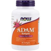 ราคา ประธานาธิบดีสหรัฐอเมริกา NOW Foods ADAM Male Multivitamin 90 Grain Soft Gel (15244382635)