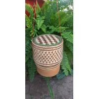 ราคา กระติ๊บข้าว กระติบข้าวเหนียว กล่องข้าวเหนียว ก่องใส่ข้าว ที่ใส่ข้าวเหนียว สินค้า OTOP ขนาด 5x 6 นิ้ว ใช้ใส่ข้าวเหนียว ขนาดกลางใช้ใส่บาต (15872742287)