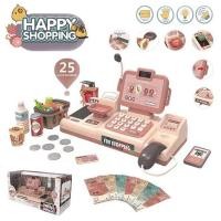 ราคา Honeybabytoys ของเล่นเครื่องแคชเชียร์ เครื่องคิดเงิน เครื่องคิดเงินของเล่นซูเปอร์มาร์เก็ต ชุดโต๊ะแคชเชียร์ของเล่นเด็กจำลอง (10619273630)