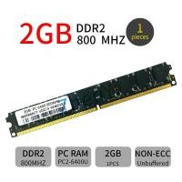 ราคา 2GB DDR2 PC2 6400U 800MHz 1 8V CL6คอมพิวเตอร์ Non ECC DIMM RAM หน่วยความจำ W22 (9579869884)