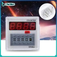ราคา ราคาถูก DH48J A 24 V 220 V เครื่องนับจำนวนดิจิตอลพร้อมรีเลย์จอแสดงผลแอลอีดี 1 999900 DH48J A 11 Pin (2149874131)