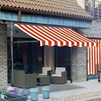 ราคา กันสาดพับเก็บได้ กันสาดมือหมุน พับเก็บได้ พกพาสะดวก สามารถใช้กลางแจ้งสำหรับระเบียง ลานบ้าน ม่านบังแดด (21335200490)