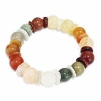 ราคา หยกพม่า 5 สี หยกแท้ธรรมชาติ ขั้นเหรียญหยก ข้อมือหยก (11931484940)