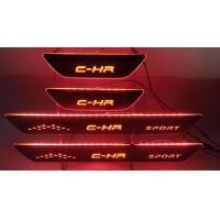 ราคา Sale TOYOTA CHR สคัพเพลท Logo C HR มีไฟ Scup Plate C HR LED ไฟสีแดง (371175177)