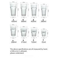 ราคา แก้วใสแตกแตกในเชิงพาณิชย์ แก้วพลาสติก แก้วเบียร์ แก้วใสสูง PC mug แก้วพลาสติก ไม่ใช่แก้ว (15491564887)