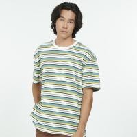 ราคา BODY GLOVE Mens CALIFORNIA DREAMIN T Shirts เสื้อยืดลายทาง สีเขียว (18166570072)