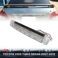 ราคา ไฟท้ายเบรคสปอยเลอร์ ฝาท้ายรถยนต์ รุ่นโตโยต้า วีออส ยาริส TOYOTA VIOS YARIS ปี 2007 2012 รวมชุดสายไฟ 1ดวง (19413454653)